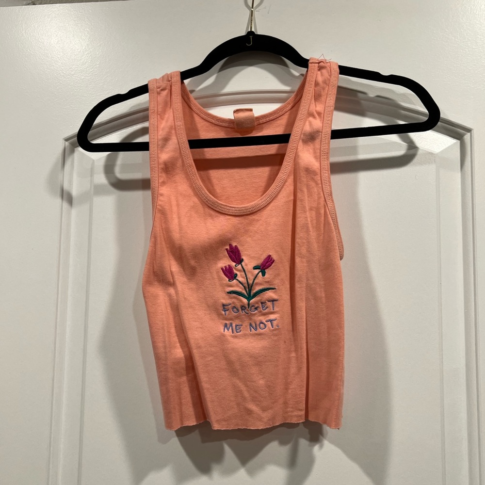 Vintage crop top